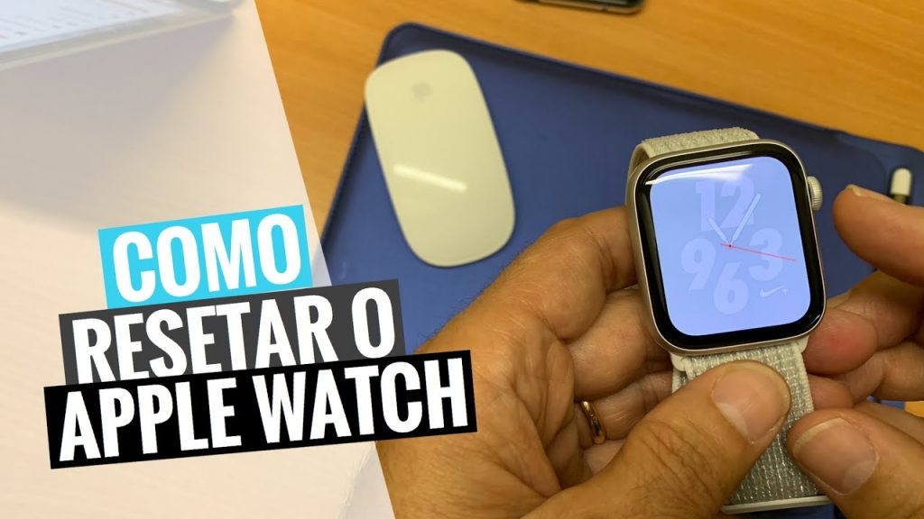 Como reiniciar um AppleWatch